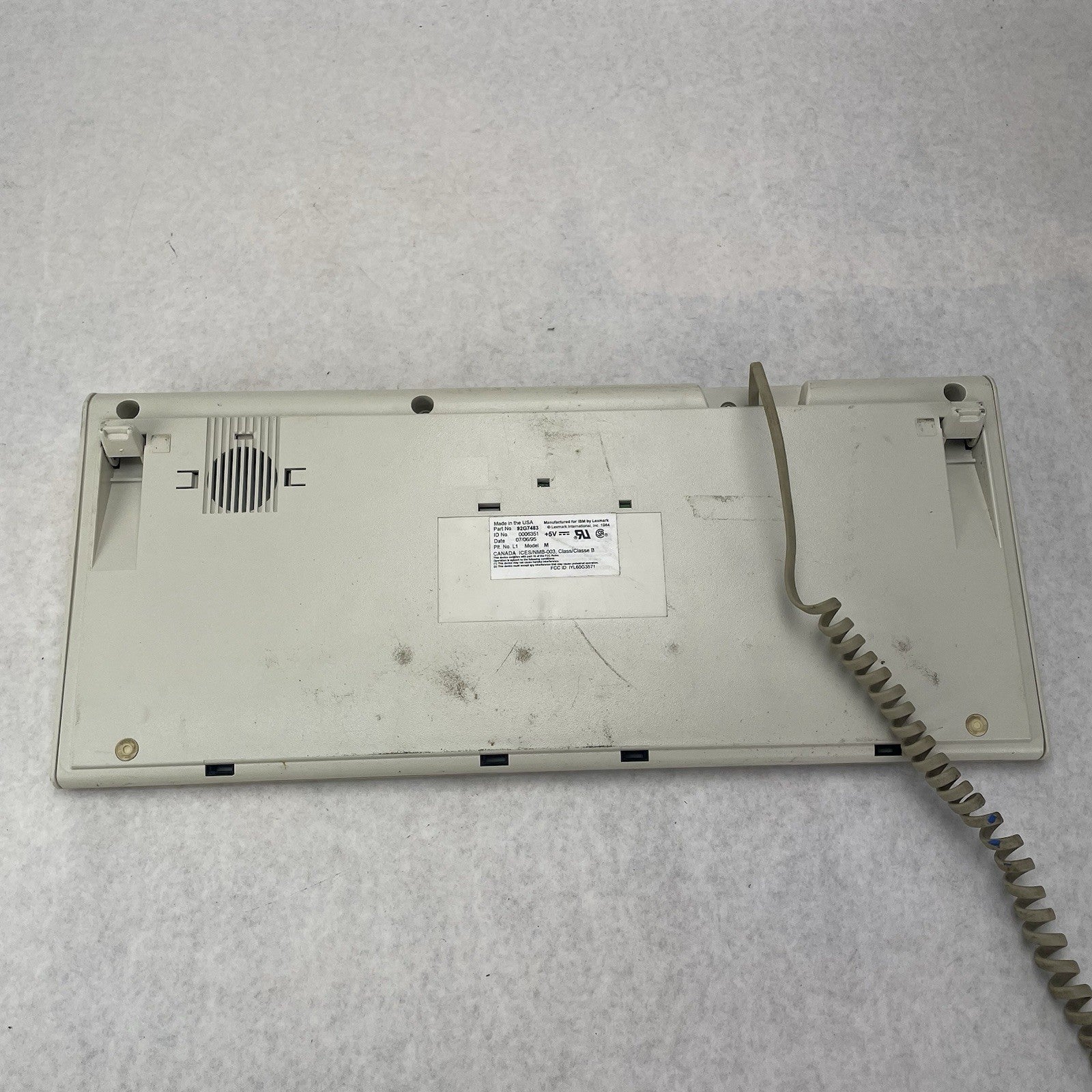 Vintage IBM Keyboard Model M 92G7483 19957