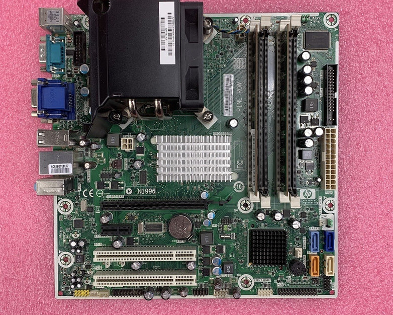 HP PRO 3000 SFF Motherboard Pentium Dual-Core E5400 2.7GHz 4GB RAM w/ Shield