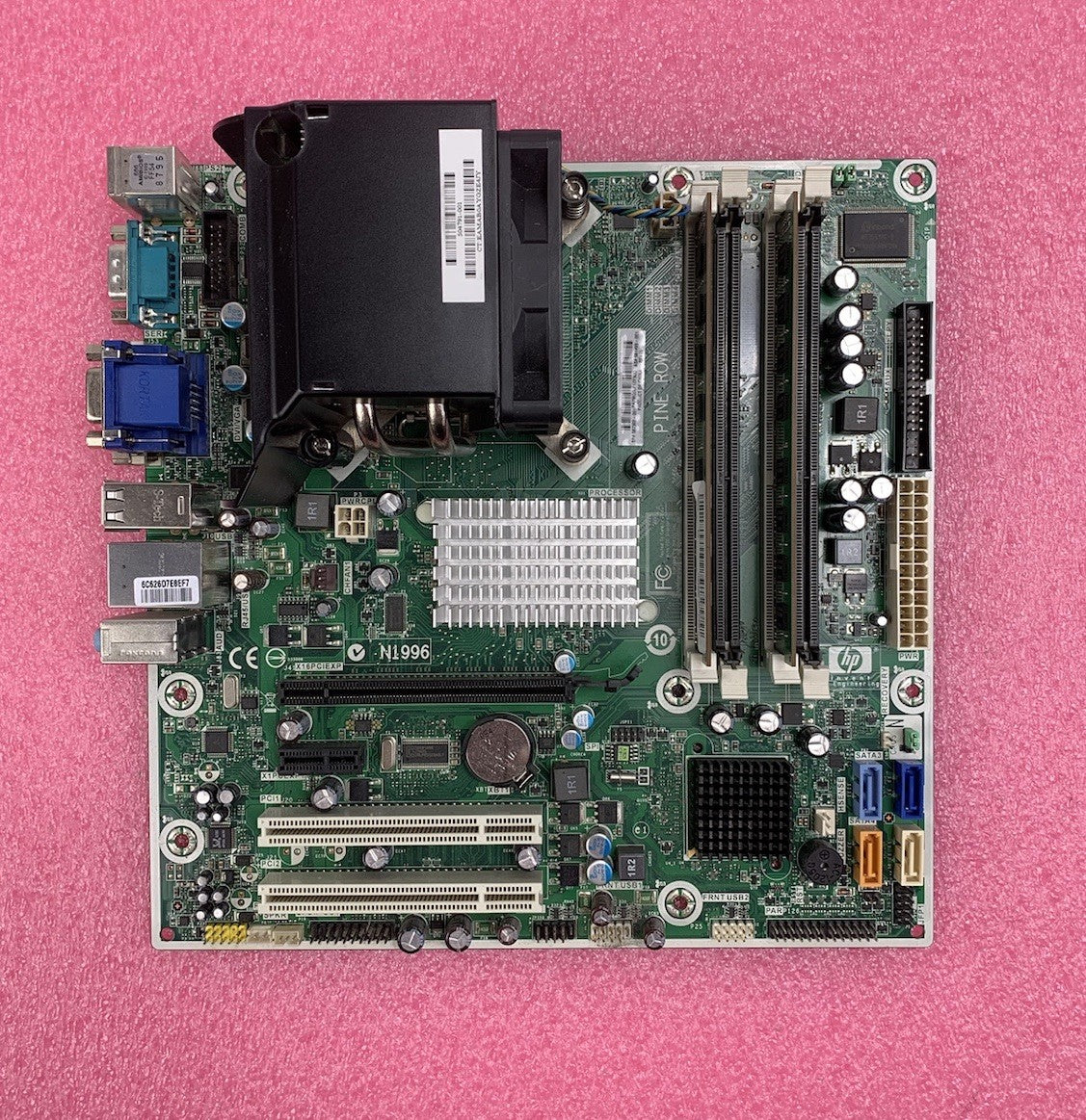 HP PRO 3000 SFF Motherboard Pentium Dual-Core E5400 2.7GHz 4GB RAM w/ Shield