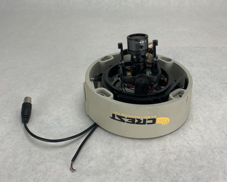 Parts or Repair Crest Outdoor Dome Security Camera CJ-4824C-HS