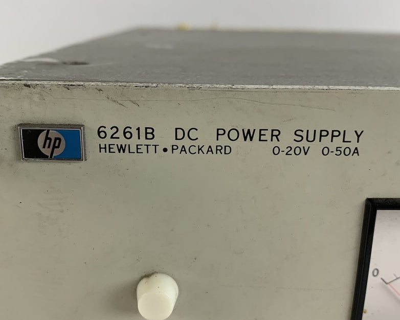 HP 6261B 0-20V 0-50A D.C. Power Supply - Tested Read Description