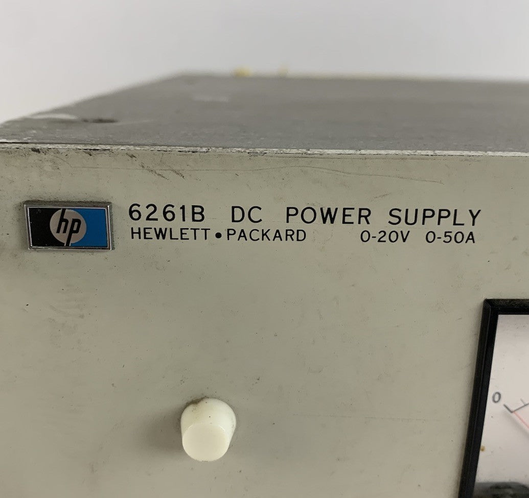 HP 6261B 0-20V 0-50A D.C. Power Supply - Tested Read Description4
