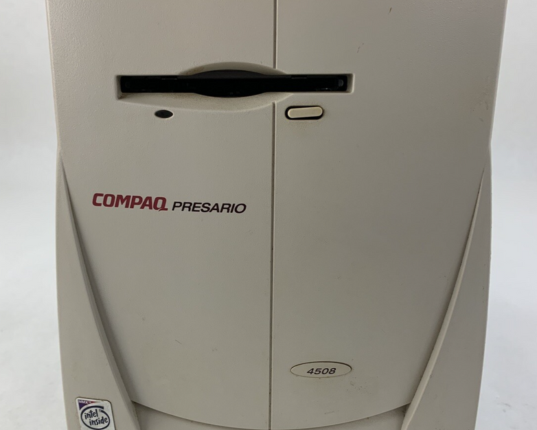 Compaq Presario 4508 Minitower PC Pentium MMX 2.00 MHz 16 MB Ram No OS No HDD