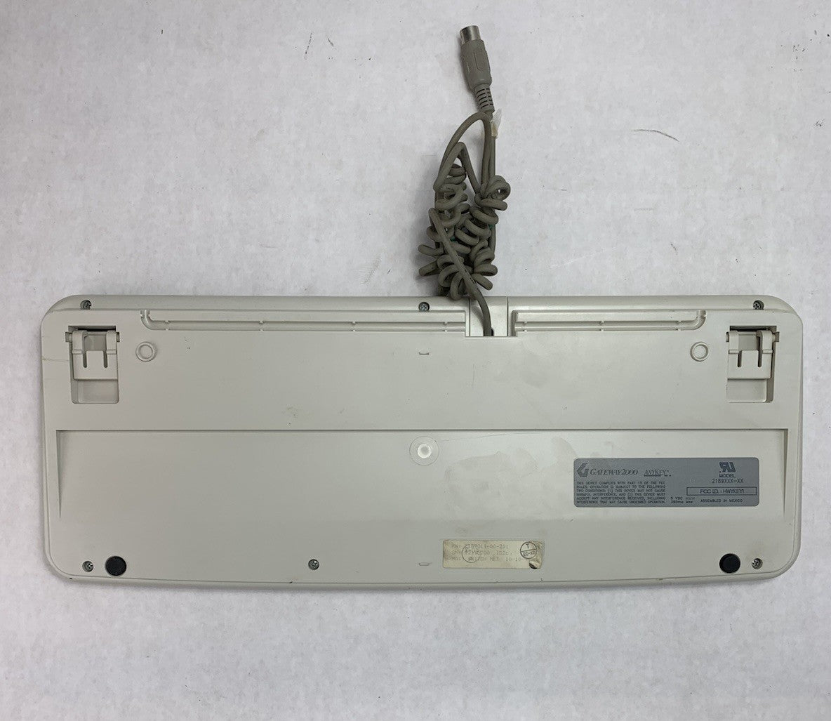 Gateway 2000 AnyKey 2189014-00-211 Vintage Mechanical Keyboard - Bad Spacebar6