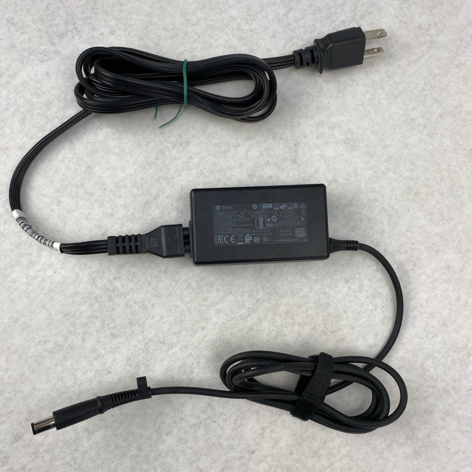 HP TPN-LA16 65W 19.5V 3.33A 7.4mm Laptop AC Adapter w/ Power Cord (Lot of 10)1
