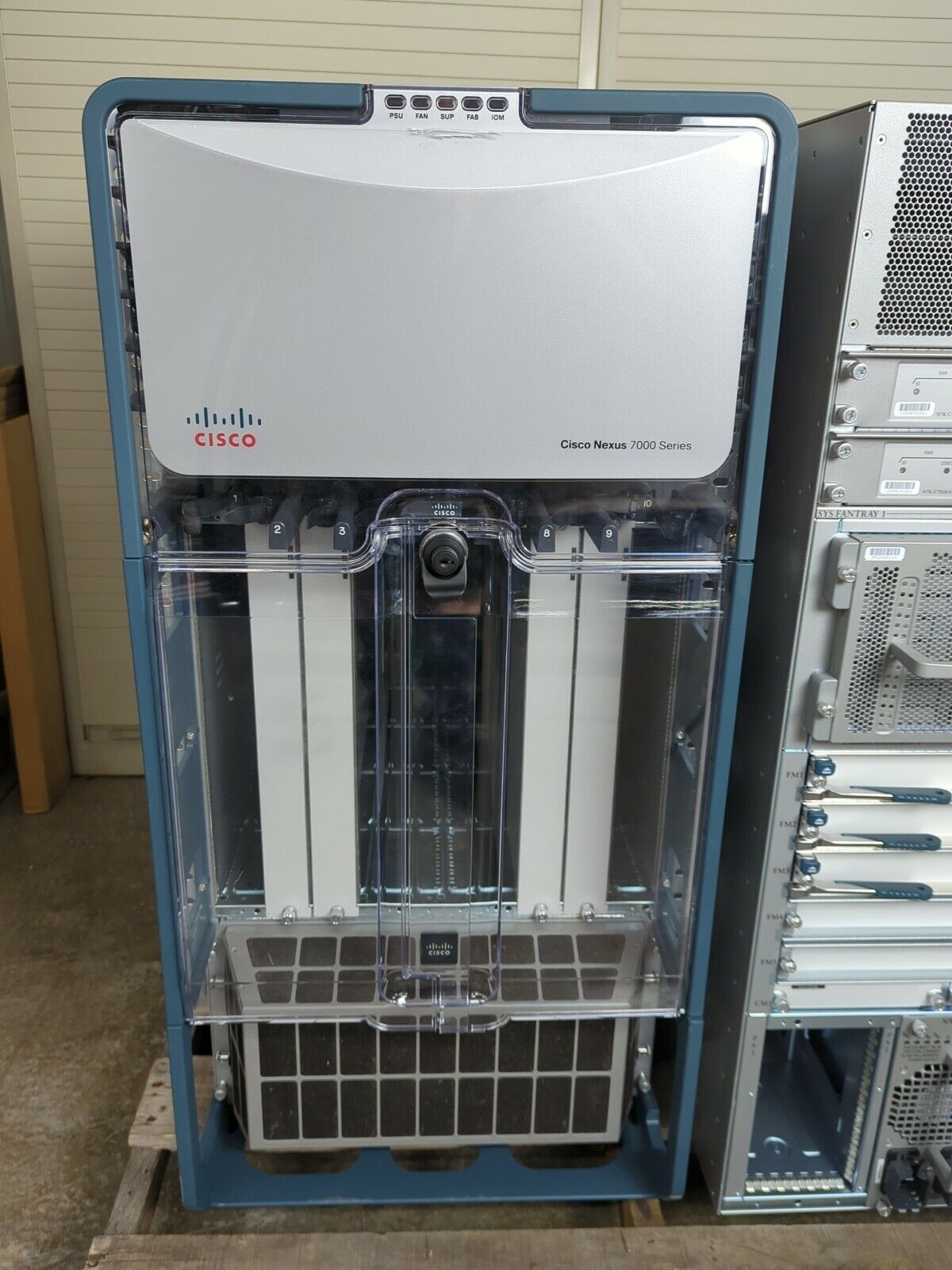 Pair of Cisco Nexus 7000 N7K-C7010 10-Slot Switch Chassis No Modules No Cables