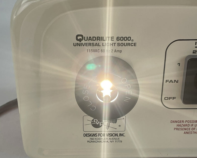 Quadrilite 6000 High Intensity Light Source For Medical Dental
