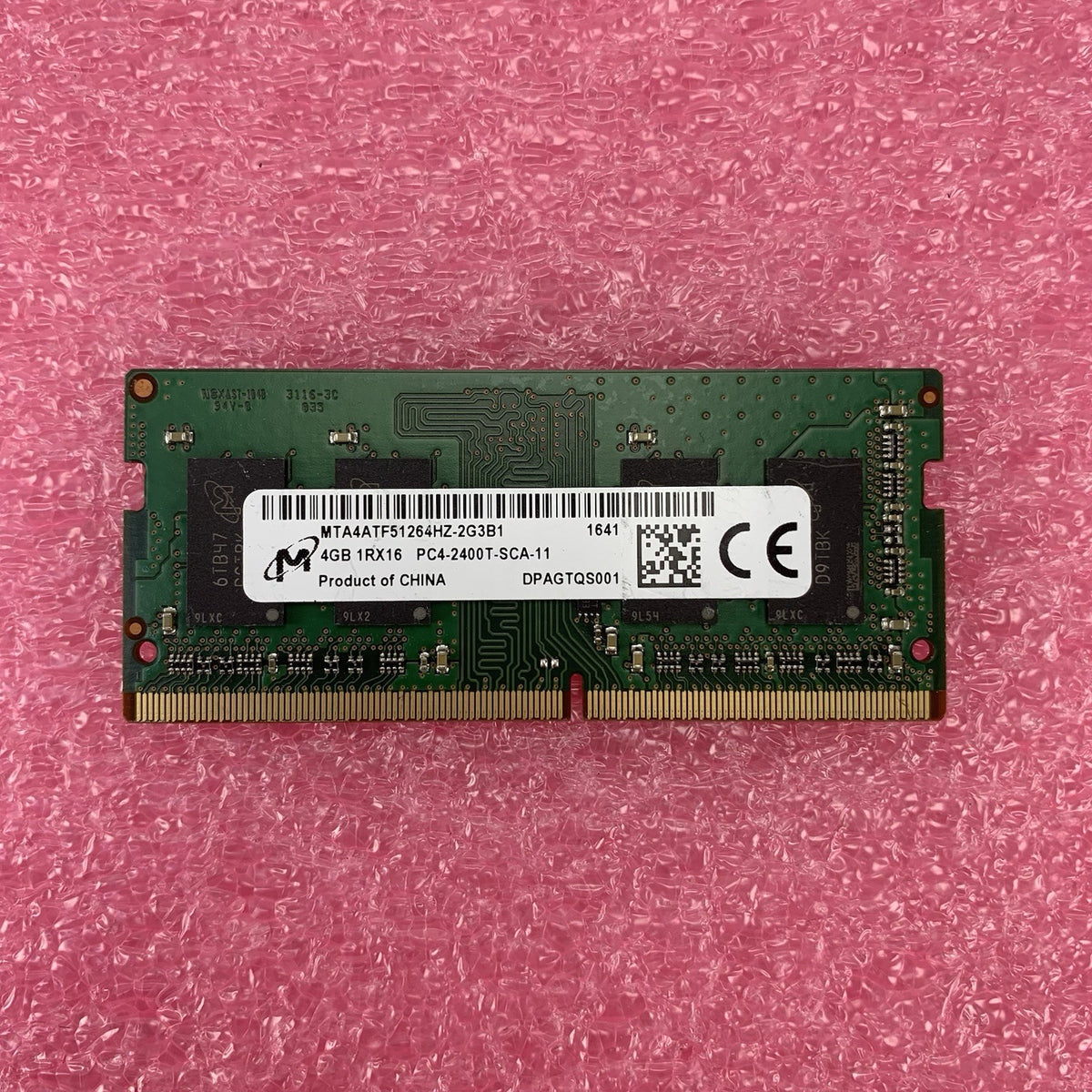Micron MTA4ATF51264HZ-2G3B1 PC4-2400T-SCA-11 4GB 1Rx16 Desktop Memory RAM Lot 25