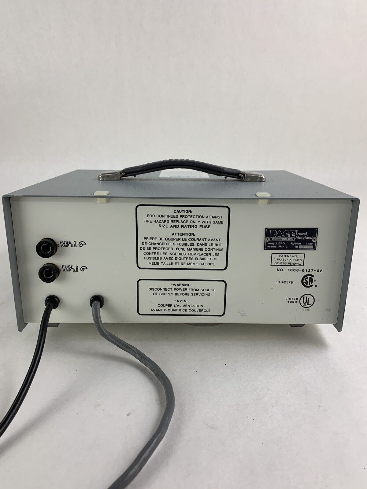 Pace PPS-101 Dual Path Solder Extractor Thermo Drive Powers and Runs No Fuses