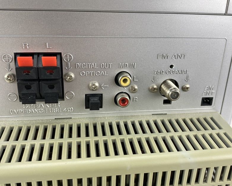 Sony CMT-EP707 Hi-Fi CD Changer And Tape Deck With Speakers - Parts or Repair
