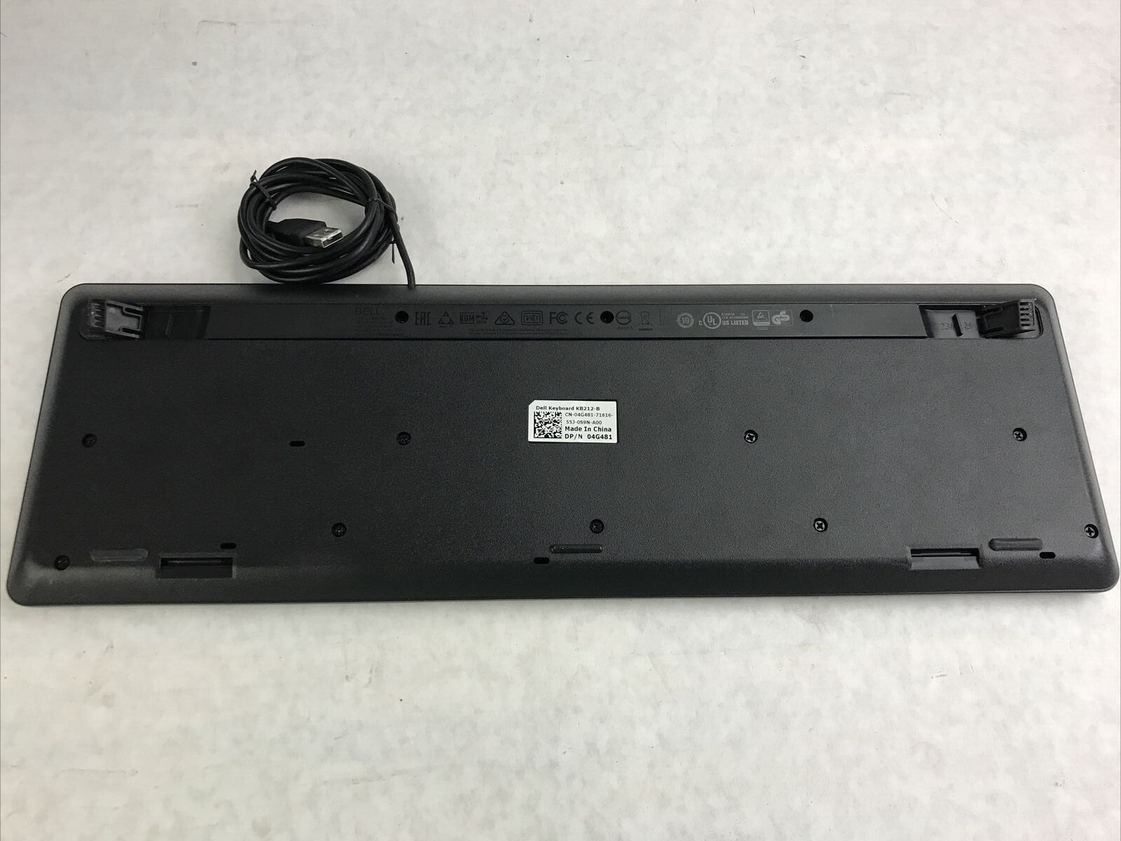 Black Dell KB212-B USB Wired 104-Key Desktop Computer Keyboard Lot of 25