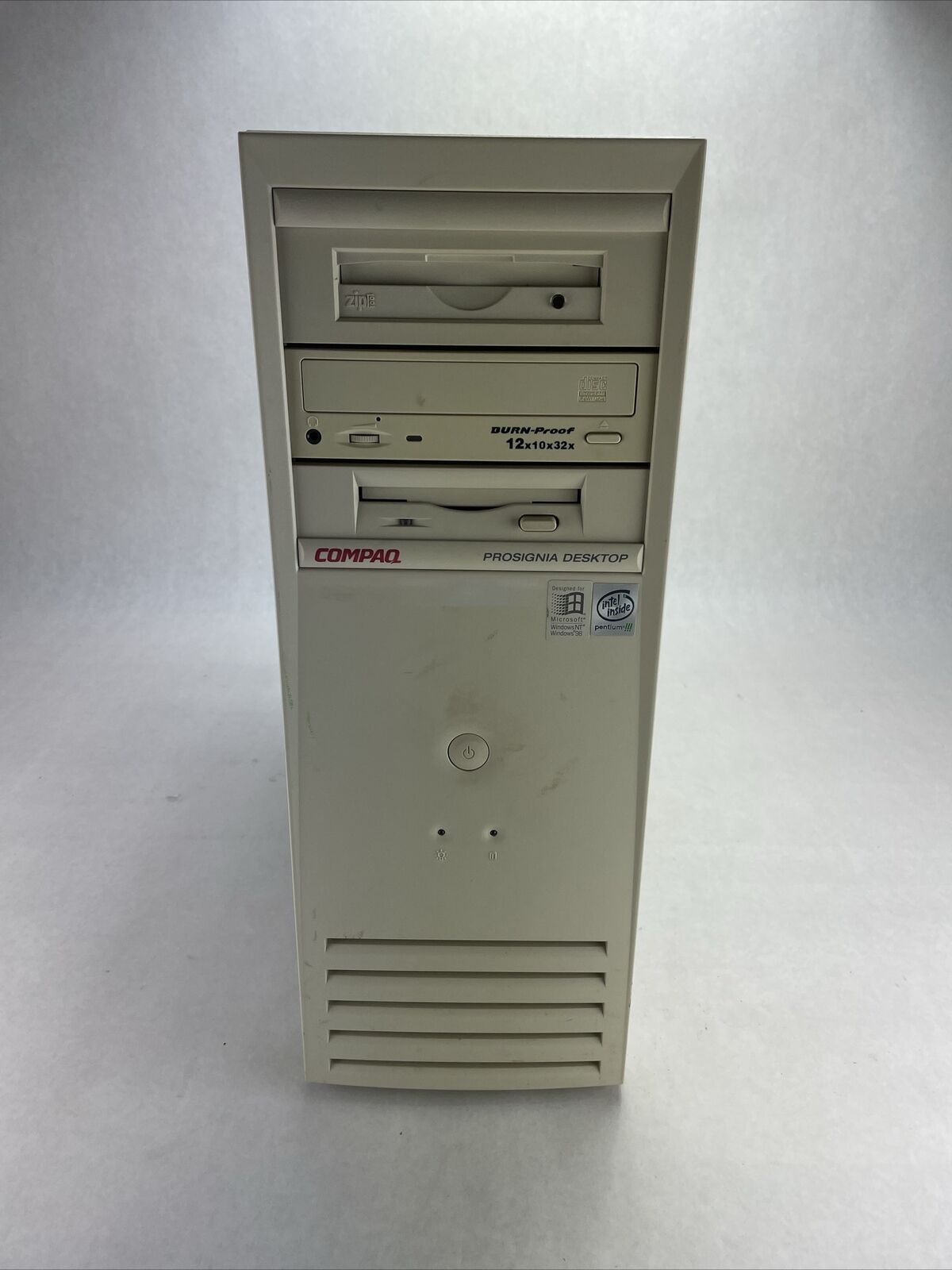 Compaq Prosignia P450+ DT Intel Pentium III 450MHz 128MB RAM No HDD No OS