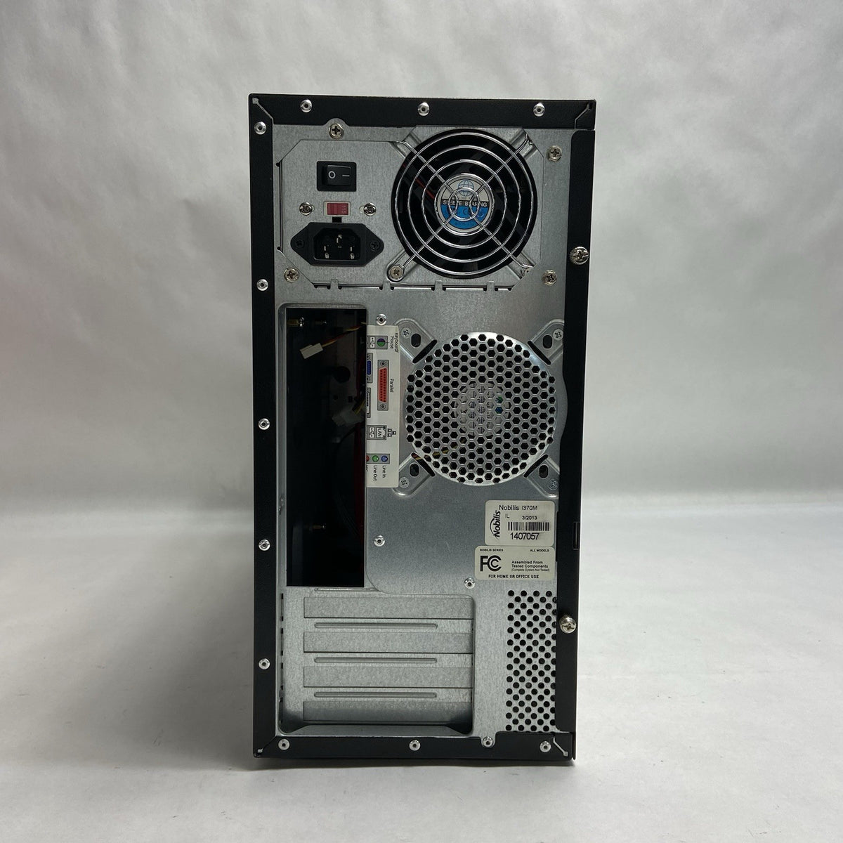 Nobilis I370M Micro Tower Computer Case Allied AL-A300ATX 300W PSU4