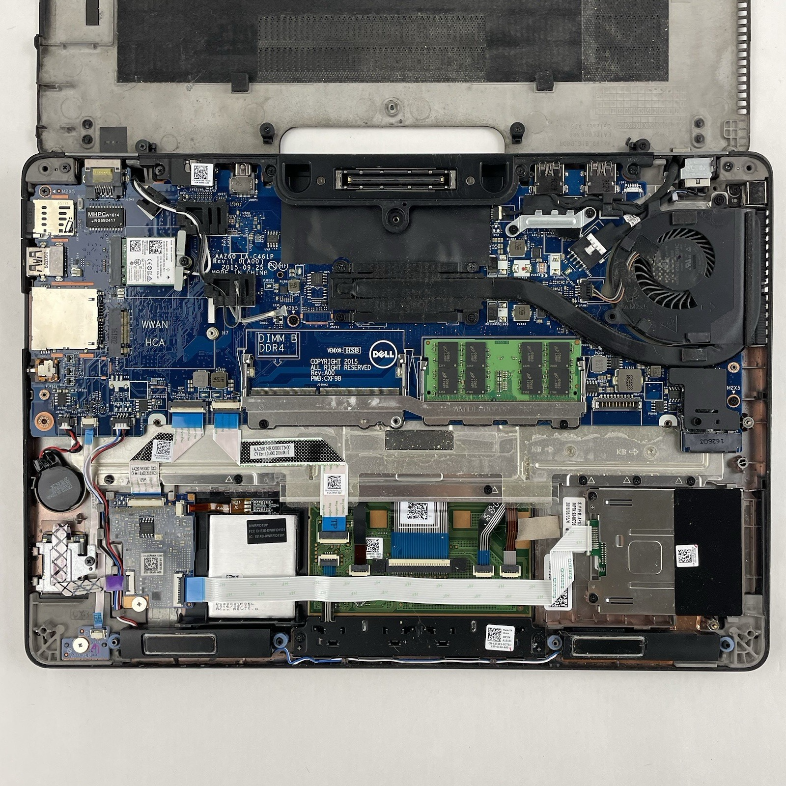Dell Latitude E7470 14" i7-6600U 2.60 GHz 8 GB RAM No SSD/OS/AC/Battery - READ16
