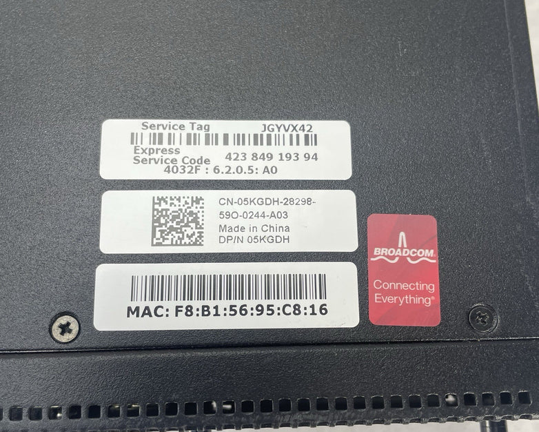 Dell 5KGDH 24-Port SFP+ 10Gb Switch Power