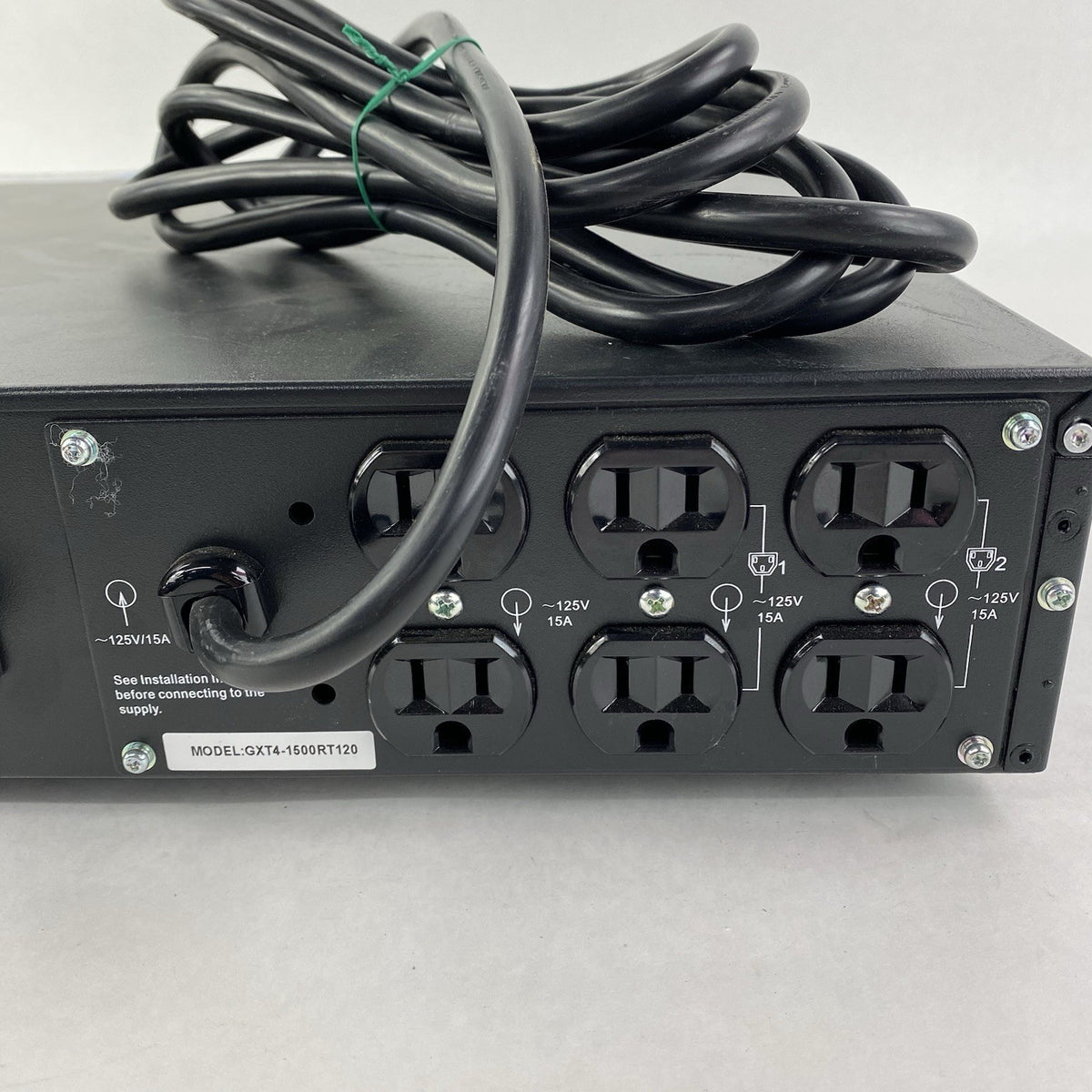 Vertiv Liebert GXT4-1500RT120 Battery Backups UPS Tested No Batteries - READ11