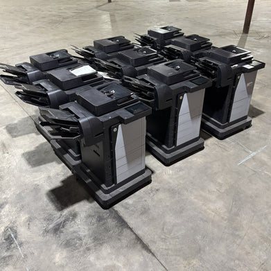HP CZ250A LaserJet Enterprise Flow MFP M680 Multifunction Color Printer Lot of 9