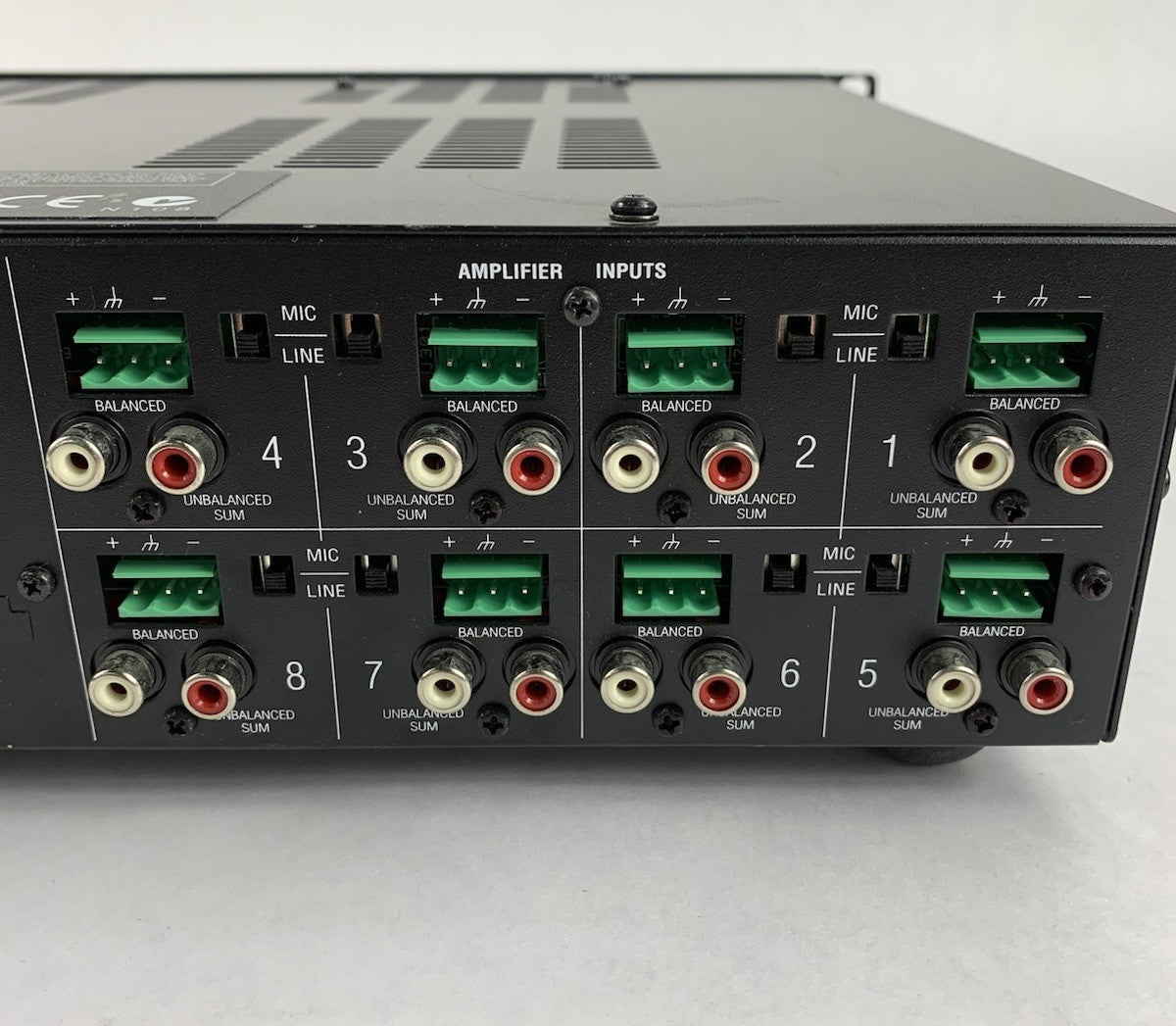 Crown 280MA Mixer / Amplifier - Bad #3 Volume Input Control Parts or Repair8