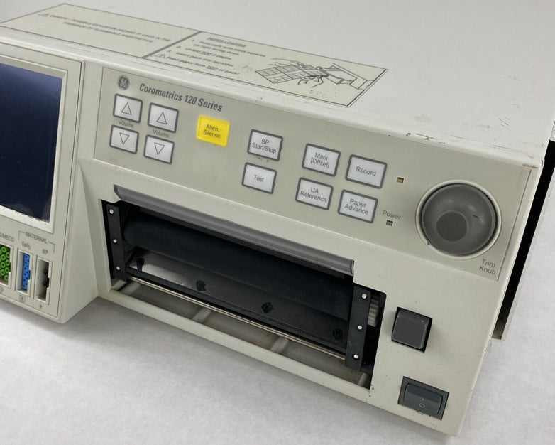 GE 0129 Corometrics 120 Series Maternal Fetal Monitor