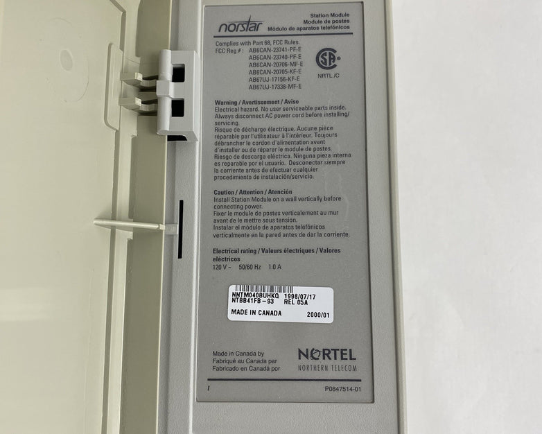 Norstar M0X16 Station Module Untested
