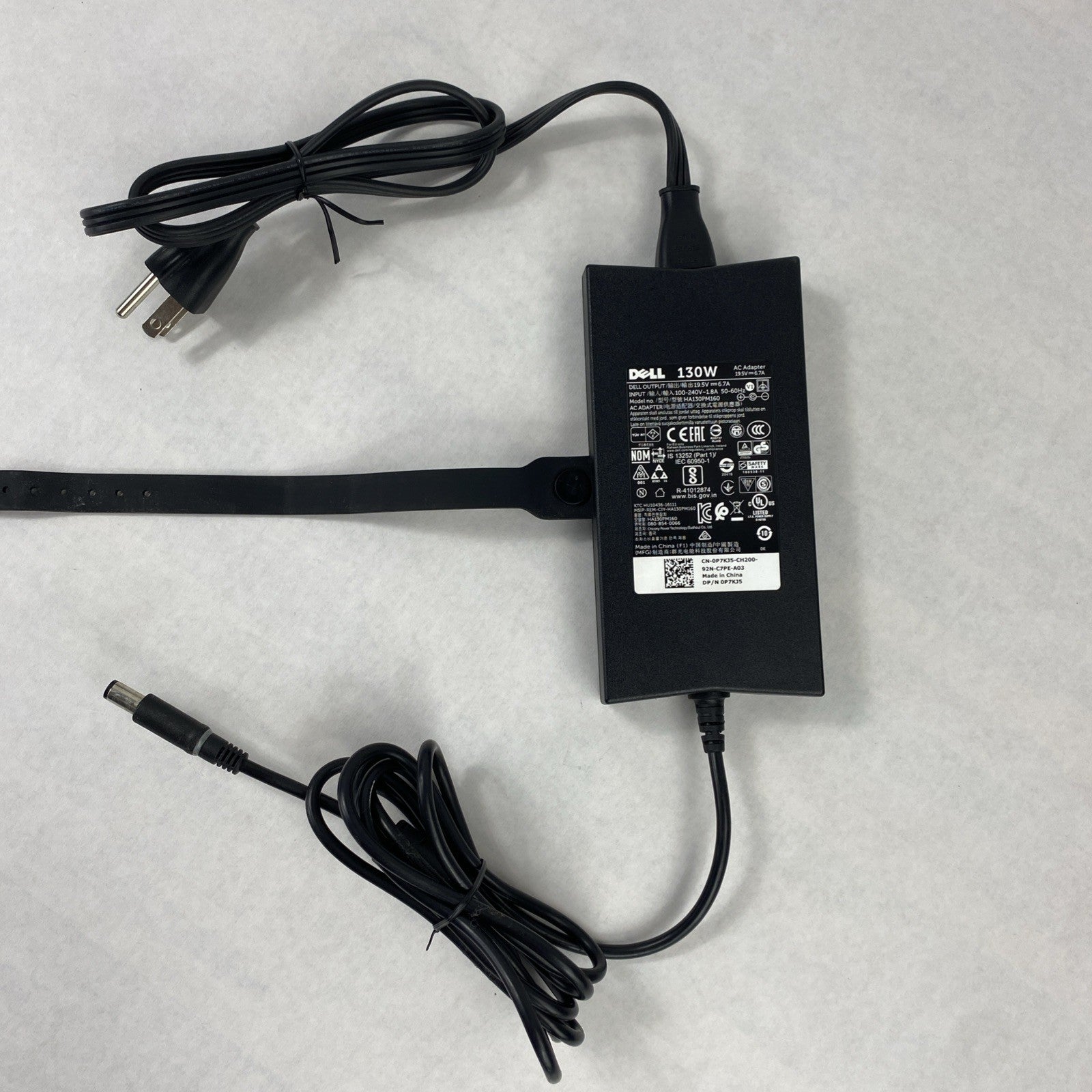 Dell HA130PM160 7.4mm Barrel 130W 19.5V 6.7A Charger AC Adapter (Lot of 10)