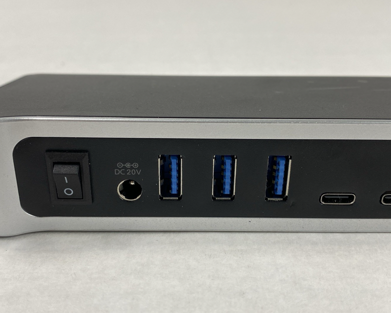 StarTech DK30CH2DEP Triple 4K Monitor USB-C Dock No AC Adapter Untested