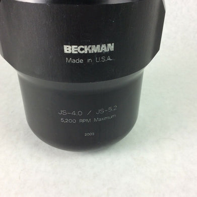 Beckman Coulter JS-4.0 JS-5.2 5200 RPM 1118g Centrifuge Swing Bucket