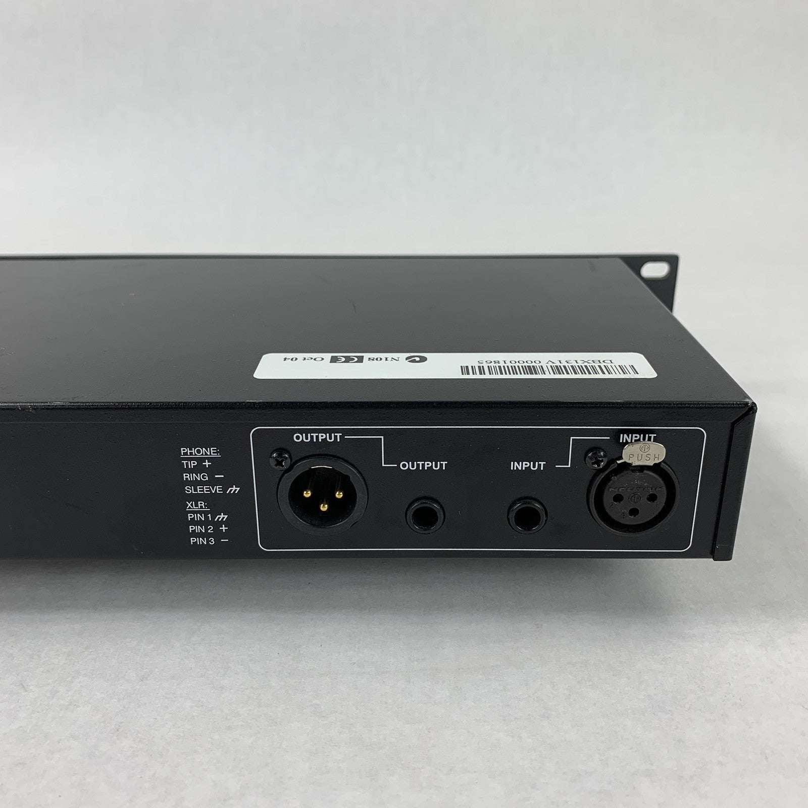 DBX 131 DBX131V 31-Band Graphic Equalizer Parts and Repair Bad Controls