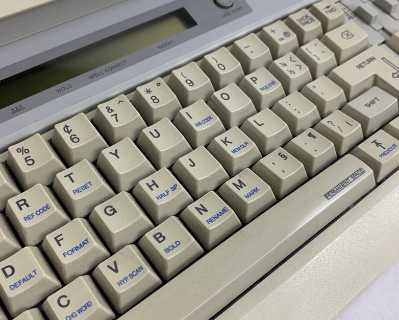 Vintage Panasonic Electronic Typewriter KX-E4020 Bad Roller Still Types