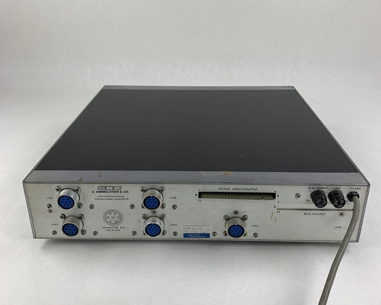 SHC SYSTEM 6 6-138 w/ 6-415A Scanner, 6-201 Amp, 6-260A  6-749A Modular Cards