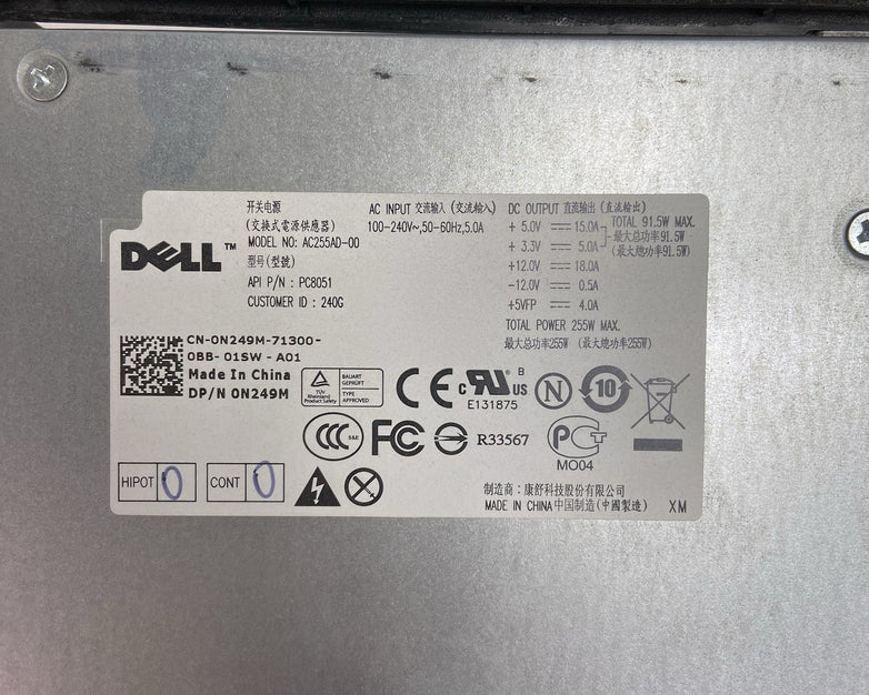 Dell Optiplex 780 DT Intel Core 2 Duo E8400 3GHz 2GB RAM No HDD No OS