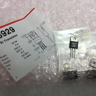 NOS RCA SK3929 NPN Si Transistor  Lot of 4