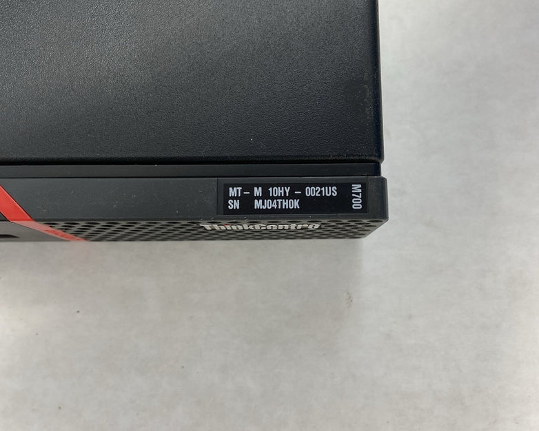 Lenovo M700 MFF Intel Core i3-6100T 3.2GHz 4GB RAM No AC/HDD/OS