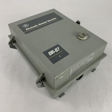 General Electric DR-87 1 4 Channel Electronic Demand Recorder