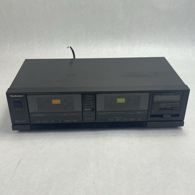 Technics RS-T24 Dual  Cassette Deck Player Recorder Dubbing Untested Parts