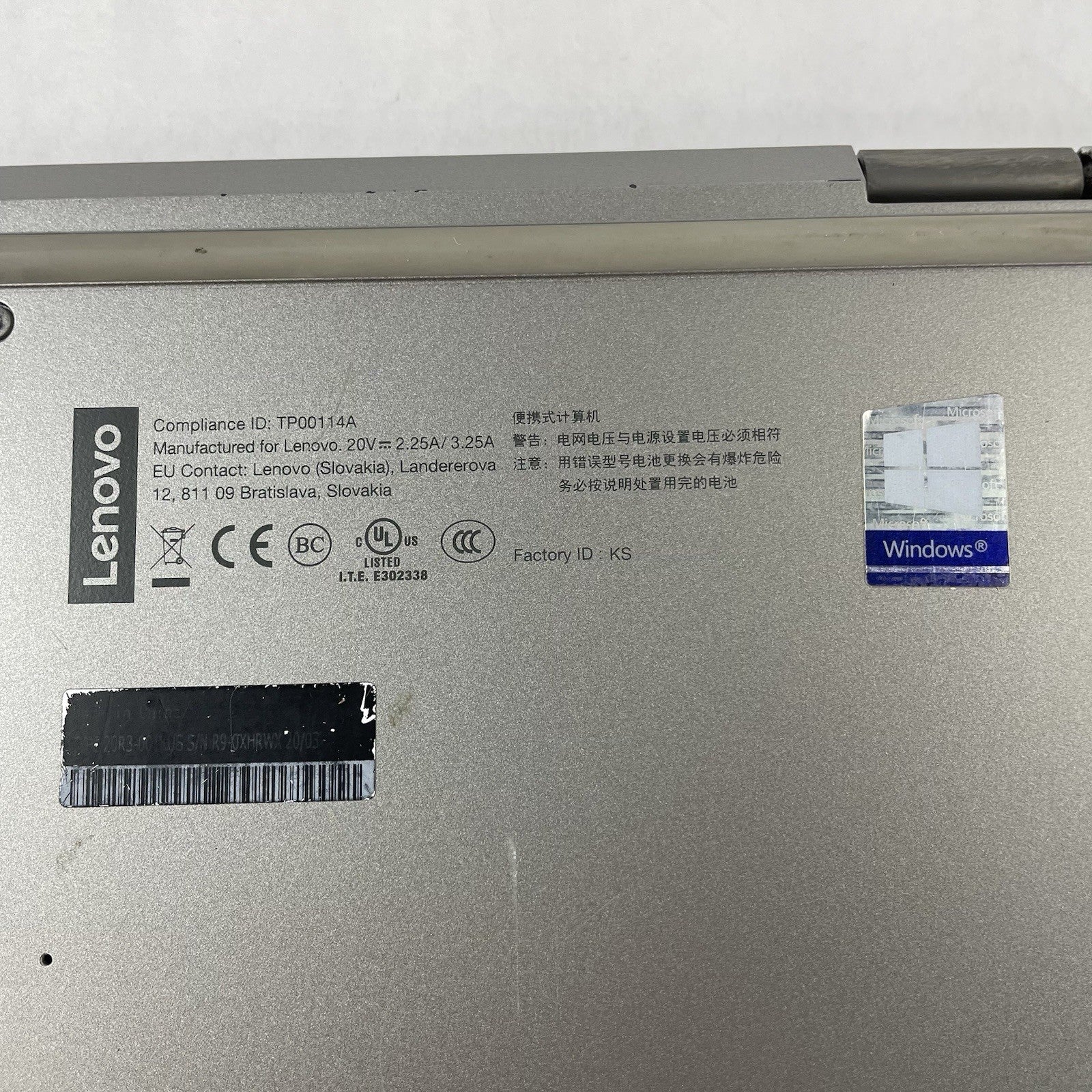 Lenovo ThinkPad L13 13.3" i5-10210U 1.60 GHz 16 GB RAM No SSD/OS/AC14