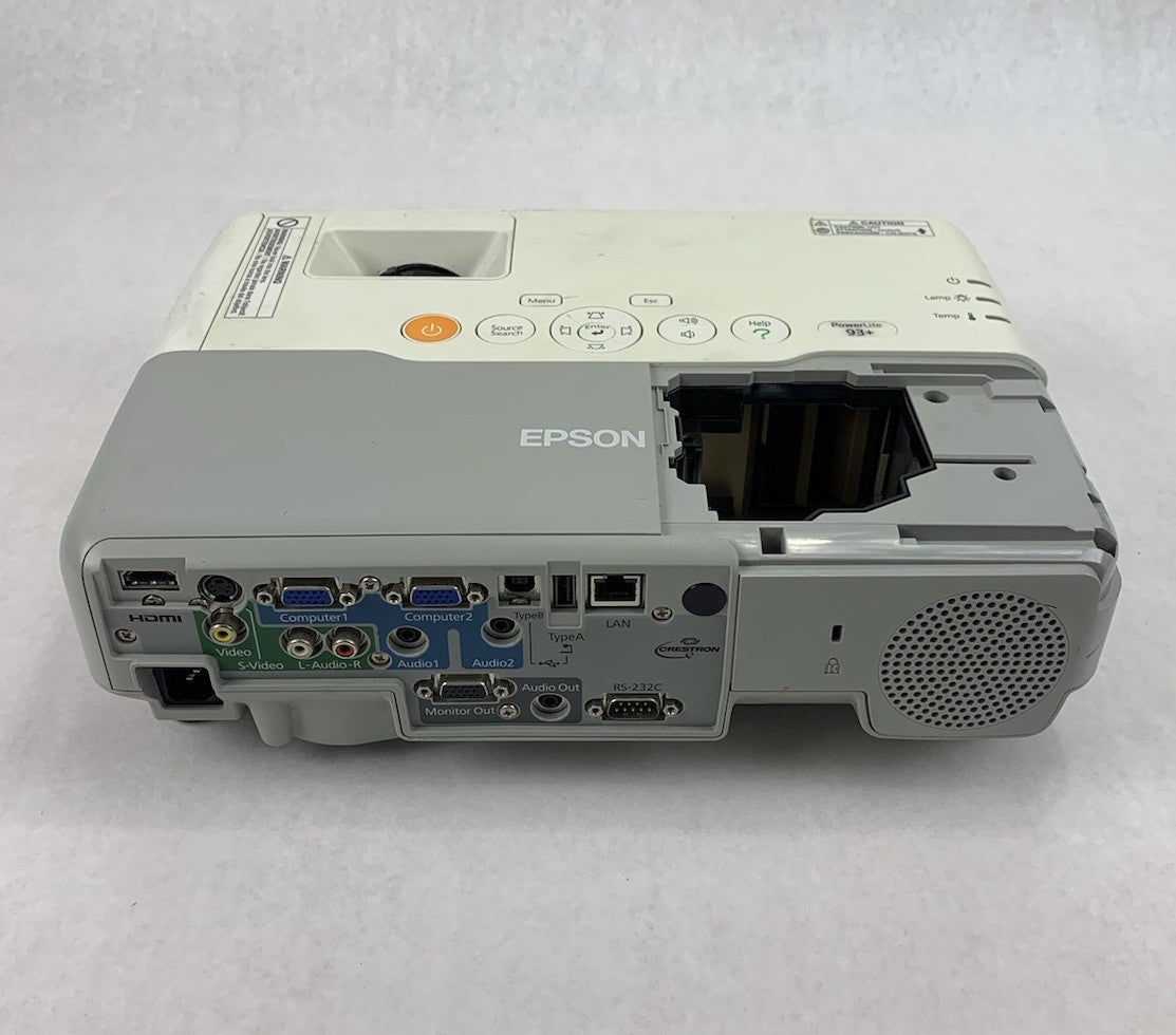 Epson H382F LCD Lamp Projector - Parts or Repair