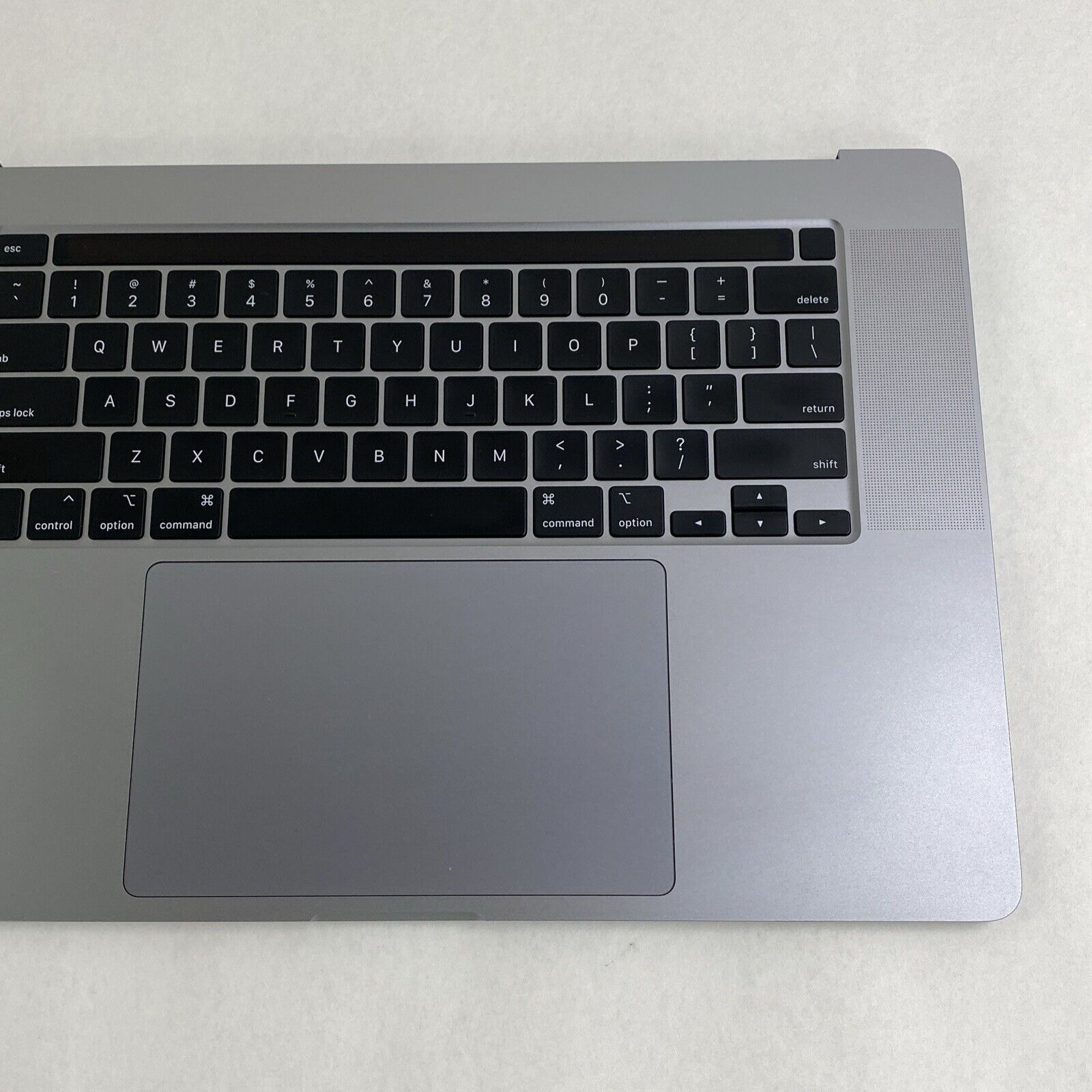 Apple MacBook Pro A2141 16" Space Gray Keyboard Assembly w/Battery -Ripped Cable