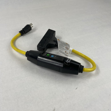 Cooper In-Line 2ft Portable GFCI 12/3 Cordset 3R 15A 120V S-TAP AUTO GFI11A139