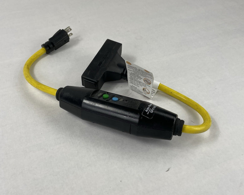 Cooper In-Line 2ft Portable GFCI 12/3 Cordset 3R 15A 120V S-TAP AUTO GFI11A139