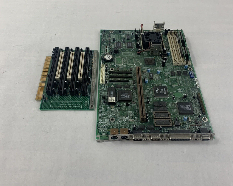Data General 5166sc Motherboard Intel Pentium 166MHz 16MB RAM I/O Riser