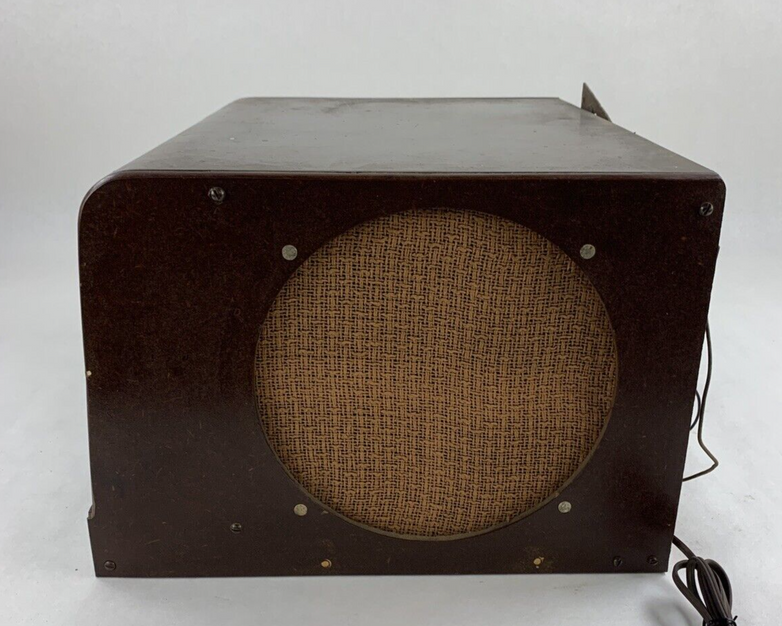 Montgomery Ward 62J-57 Super Sensitive Airline Radio Powers No Output Cut Cord
