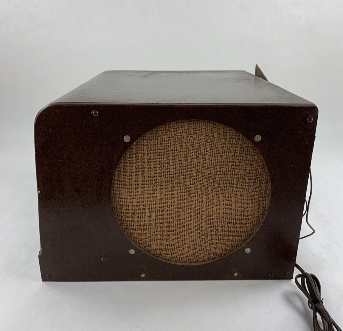 Montgomery Ward 62J-57 Super Sensitive Airline Radio Powers No Output Cut Cord