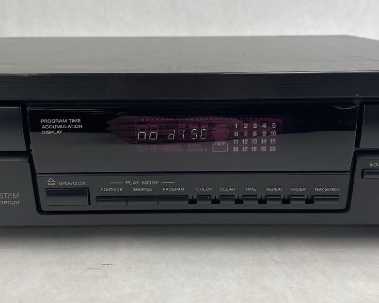 Sony CDP-291 Compact Disc CD Player No Remote Tested