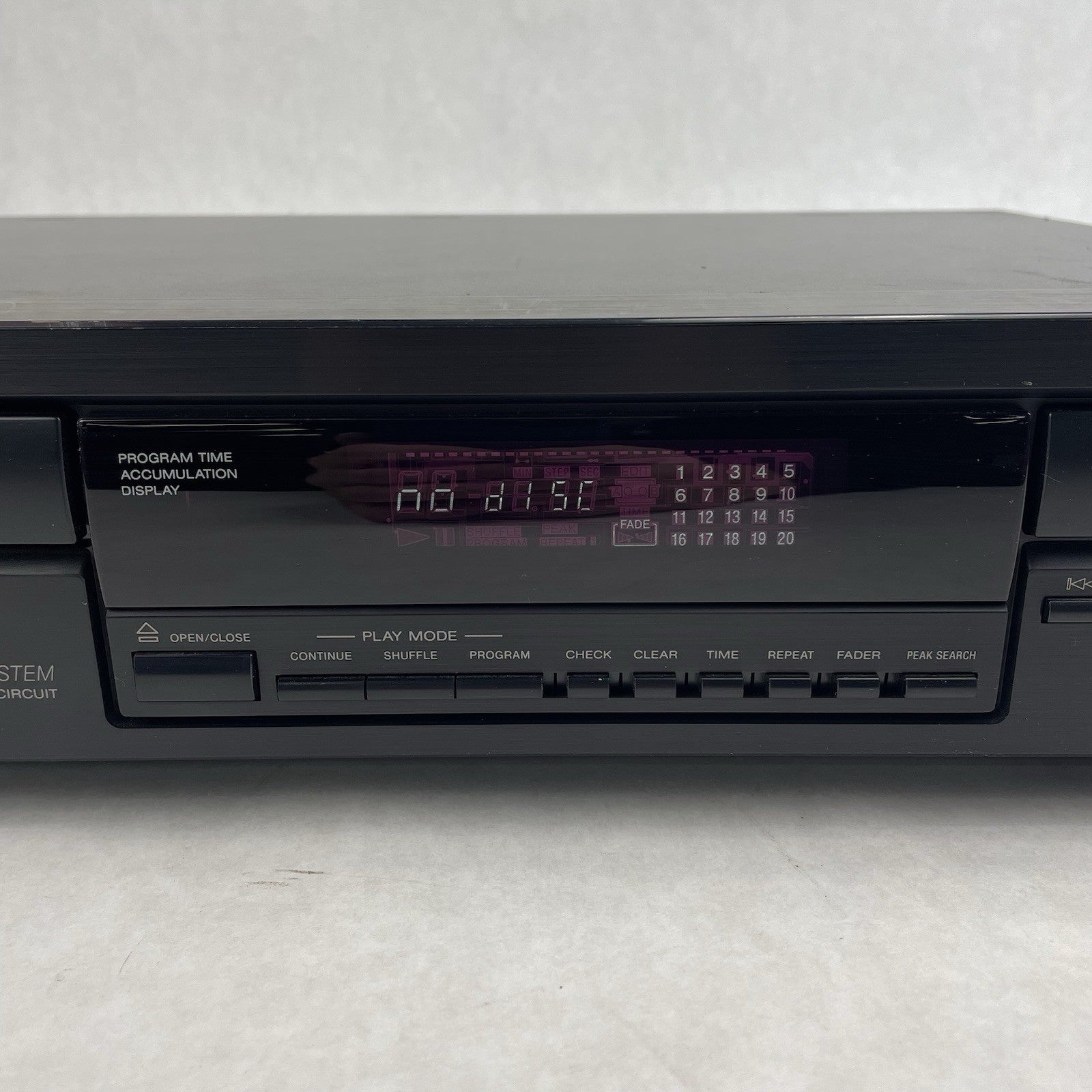 Sony CDP-291 Compact Disc CD Player No Remote Tested