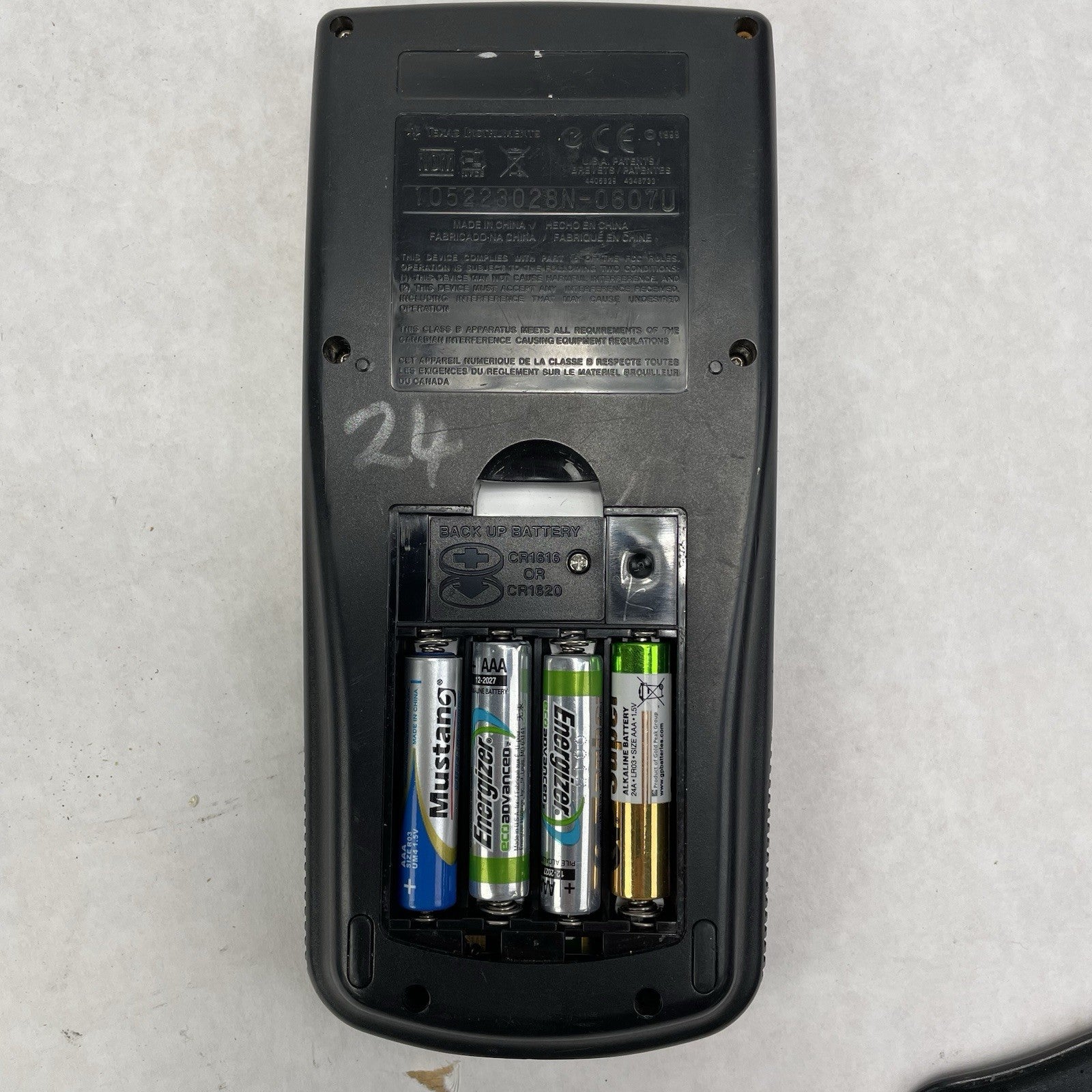 Texas Instruments TI-83 Plus Graphing Calculator with Batteries