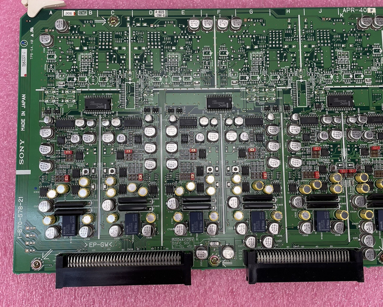 Sony DNW-A65 Betacam SX Player Board 1-670-578-21 APR-40C/APR-40F - Untested
