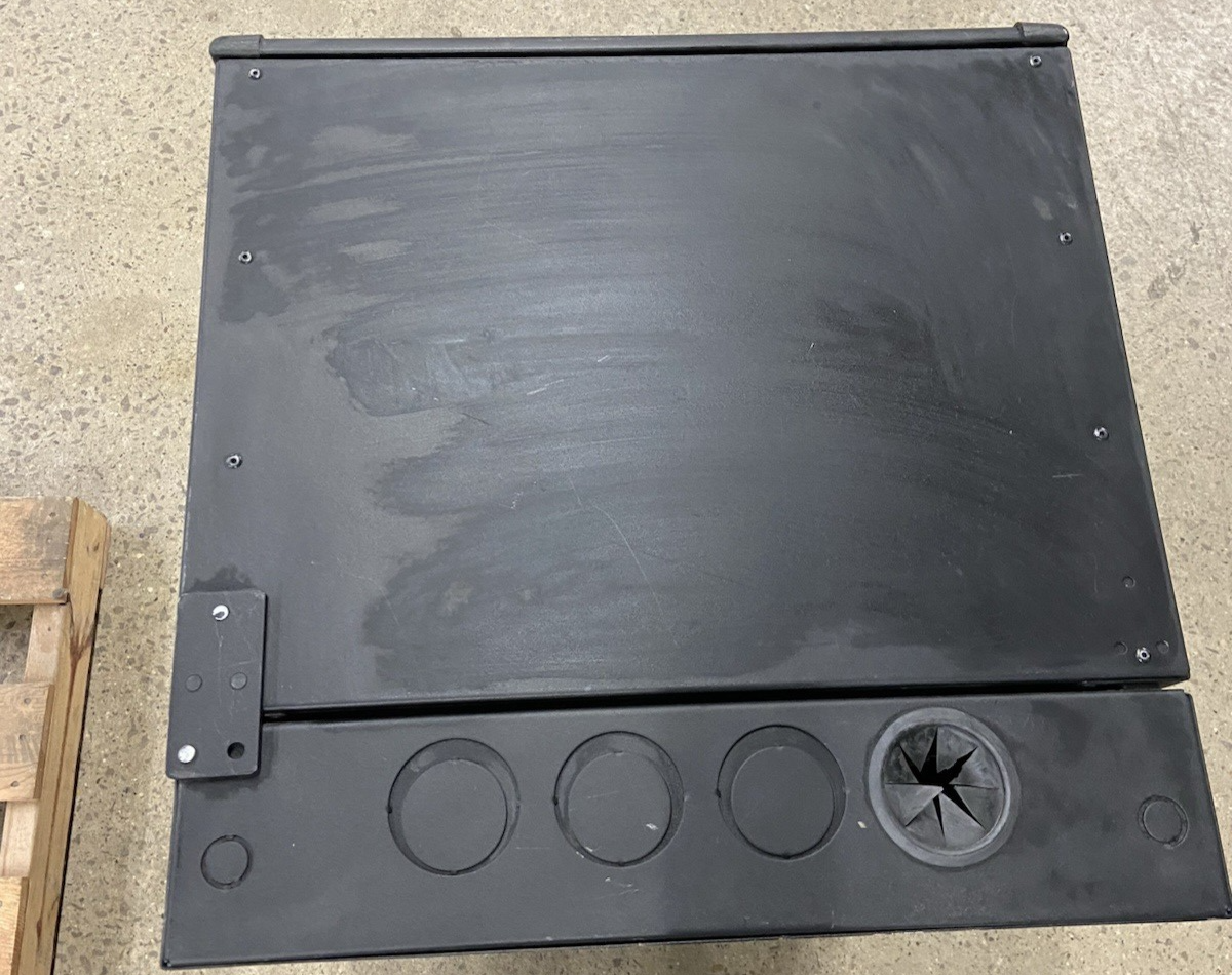 CPI Chatsworth 11840-736 Black Cube-it Wall Cabinet H36" X W24" X D24" With Keys