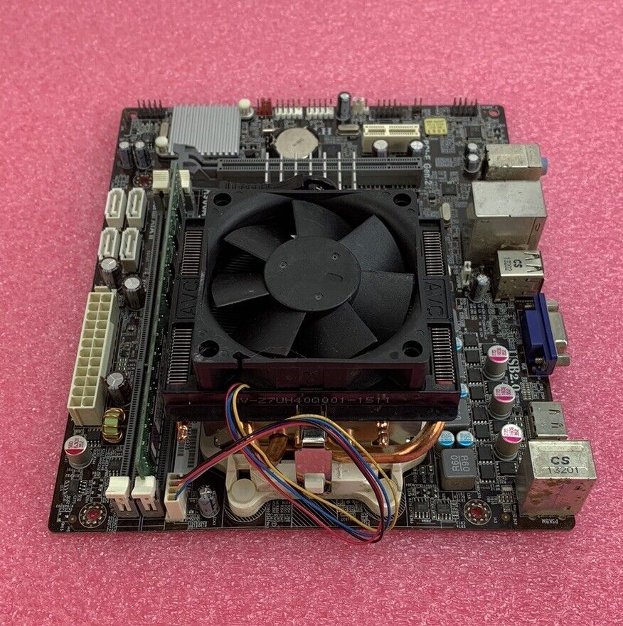Biostar A960M_MV V:1.0A Motherboard AMD Athlon II X2 3GHz 1GB RAM w/ Shield