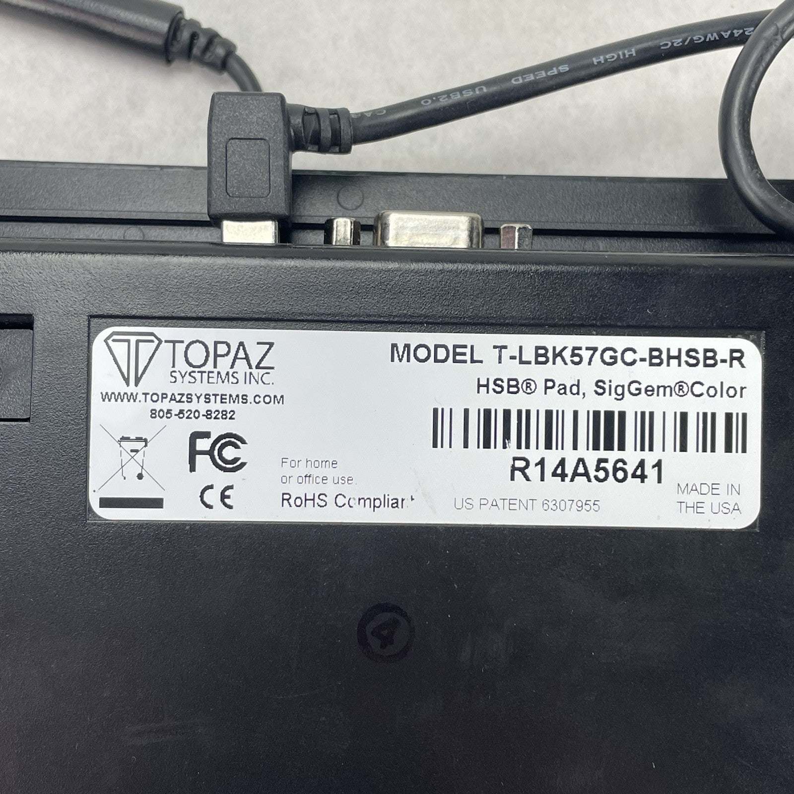 Topaz T-LBK57GC-BHSB-R SigGem LCD Signature Pad Broken Stylus12